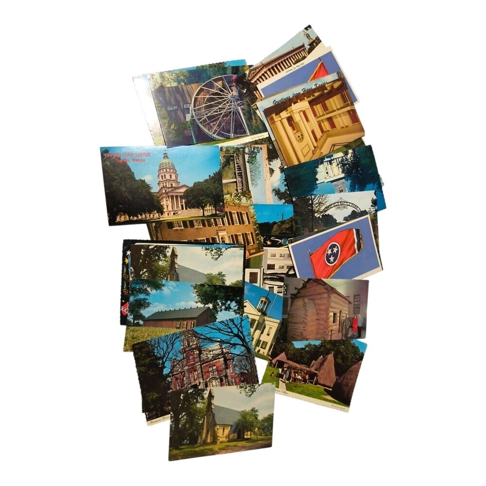 Vintage Postcard Lot Mixed Variety Some Duplicates Lot Of 35 Unused
